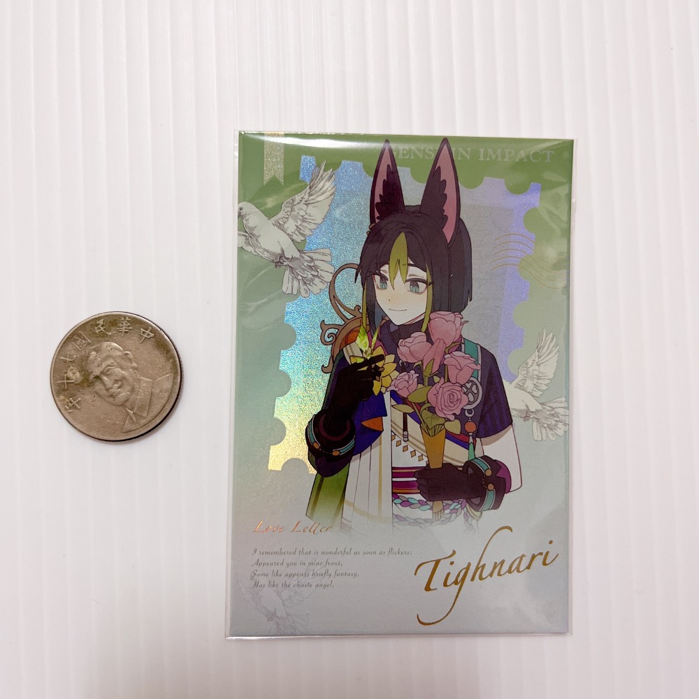 現貨🎐風精靈🎐原神同人｜提納里 須彌 拍立得 明信片 徽章 吊飾 方卡 小麻將 透卡 原神周邊 原神週邊-規格圖2