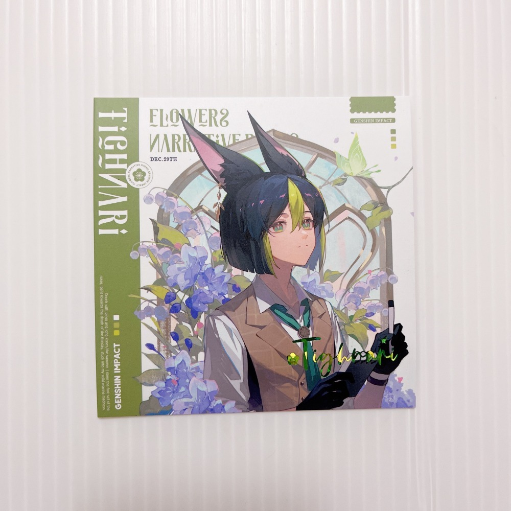 現貨🎐風精靈🎐原神同人｜提納里 須彌 拍立得 明信片 徽章 吊飾 方卡 小麻將 透卡 原神周邊 原神週邊-規格圖2