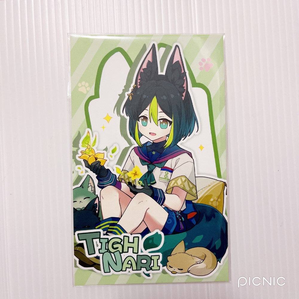 現貨🎐風精靈🎐原神同人｜提納里 須彌 拍立得 明信片 徽章 色紙 透卡 紙夾相卡 方卡 原神周邊 原神週邊-規格圖2