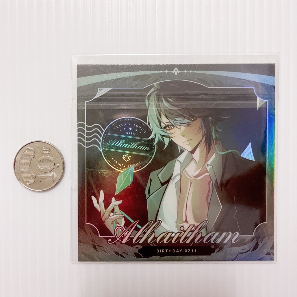 現貨🎐風精靈🎐原神同人｜艾爾海森 須彌 拍立得 明信片 徽章 色紙 吊飾 方卡 票根 鐳射票 原神周邊 原神週邊-規格圖5
