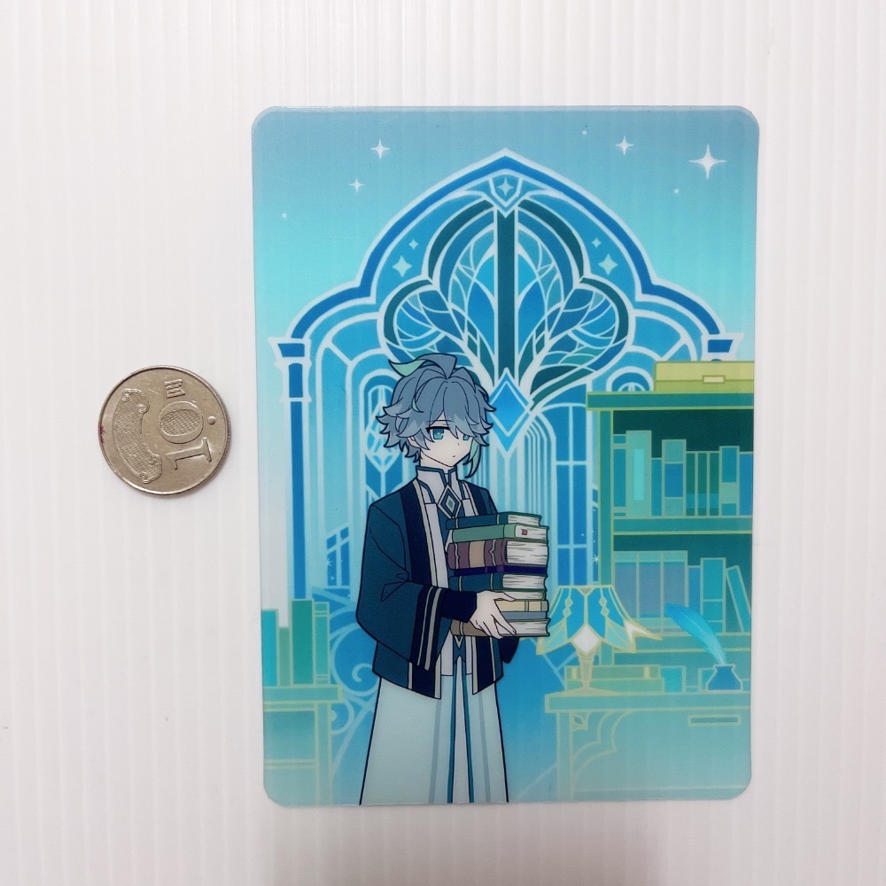 現貨🎐風精靈🎐原神同人｜艾爾海森 須彌 拍立得 明信片 徽章 色紙 吊飾 方卡 票根 鐳射票 原神周邊 原神週邊-規格圖5