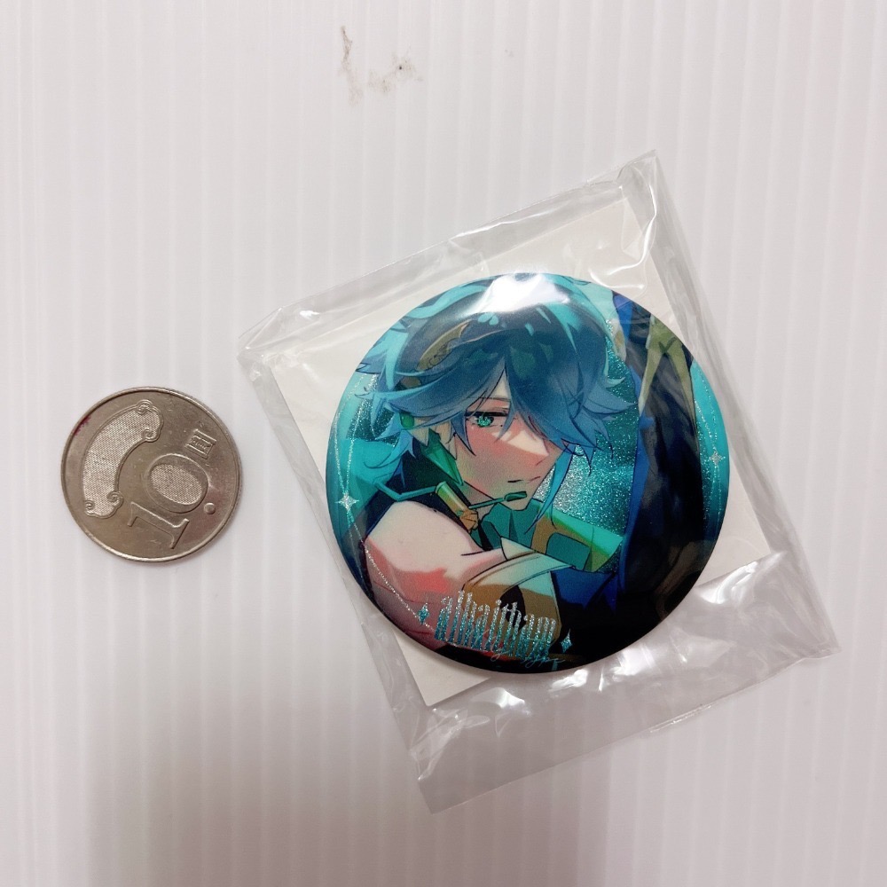 現貨🎐風精靈🎐原神同人｜艾爾海森 須彌 拍立得 明信片 徽章 色紙 吊飾 方卡 票根 鐳射票 原神周邊 原神週邊-規格圖5