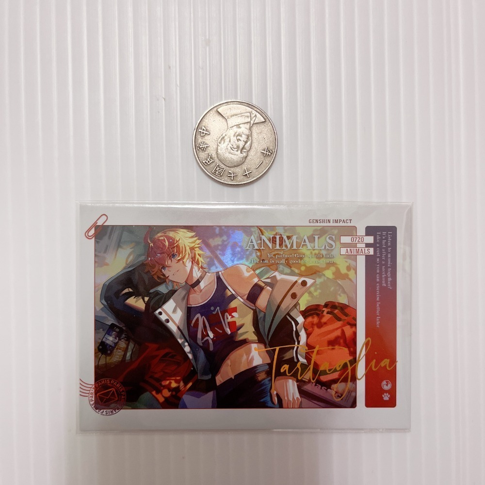 現貨🎐風精靈🎐原神同人｜達達利亞 公子 拍立得 明信片 透卡 鐳射票 色紙 金屬書籤 紙夾相卡 原神周邊 原神週邊-規格圖4