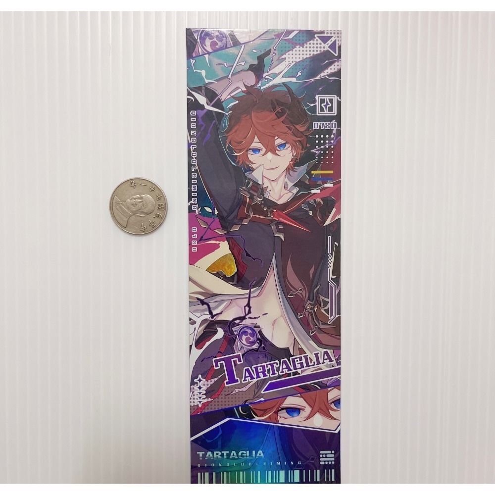 現貨🎐風精靈🎐原神同人｜達達利亞 公子 拍立得 明信片 透卡 鐳射票 色紙 金屬書籤 紙夾相卡 原神周邊 原神週邊-規格圖4
