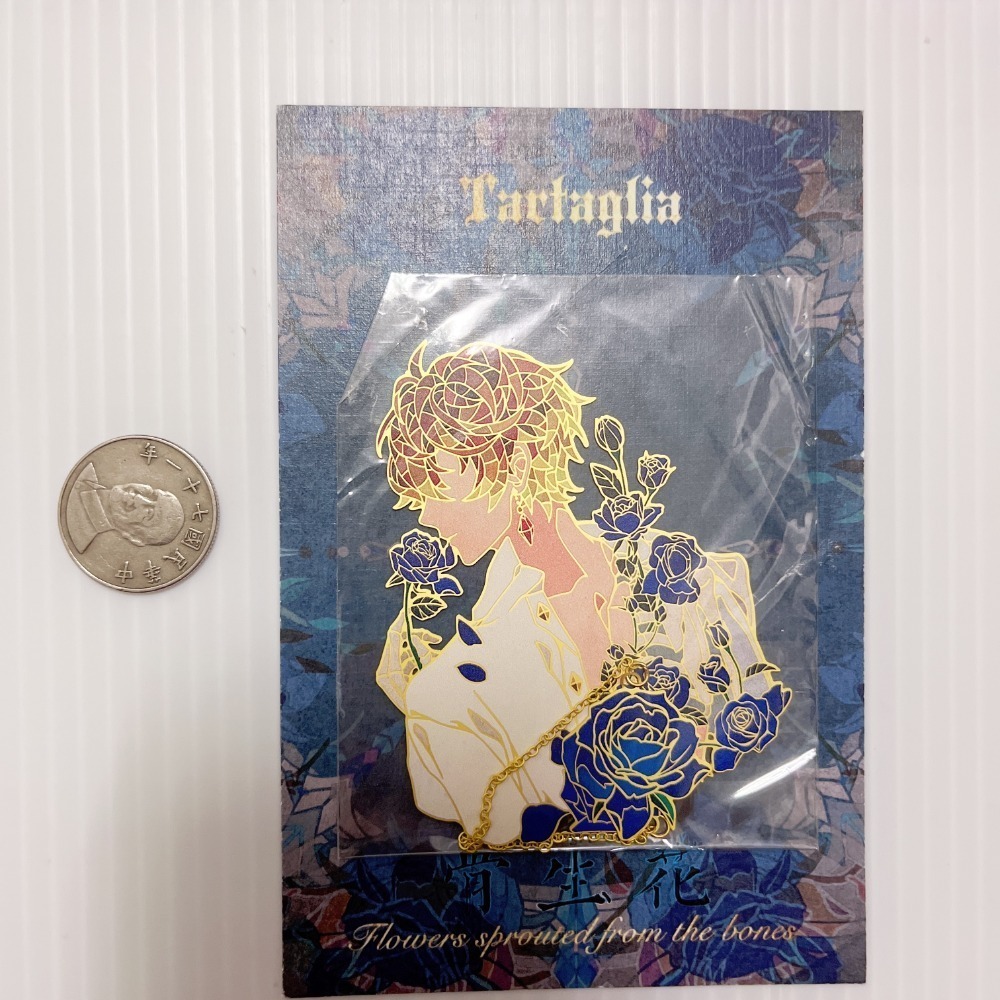 現貨🎐風精靈🎐原神同人｜達達利亞 公子 拍立得 明信片 透卡 鐳射票 色紙 金屬書籤 紙夾相卡 原神周邊 原神週邊-規格圖4