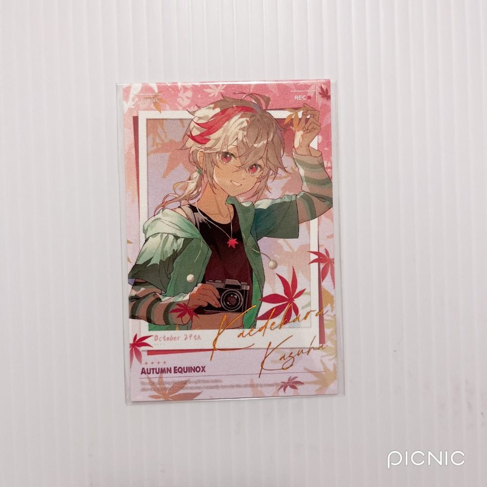 現貨🎐風精靈🎐原神同人｜楓原萬葉 稻妻 拍立得 明信片 透卡 票根 紙夾相卡 方卡 鐳射票 原神周邊 原神週邊-規格圖1