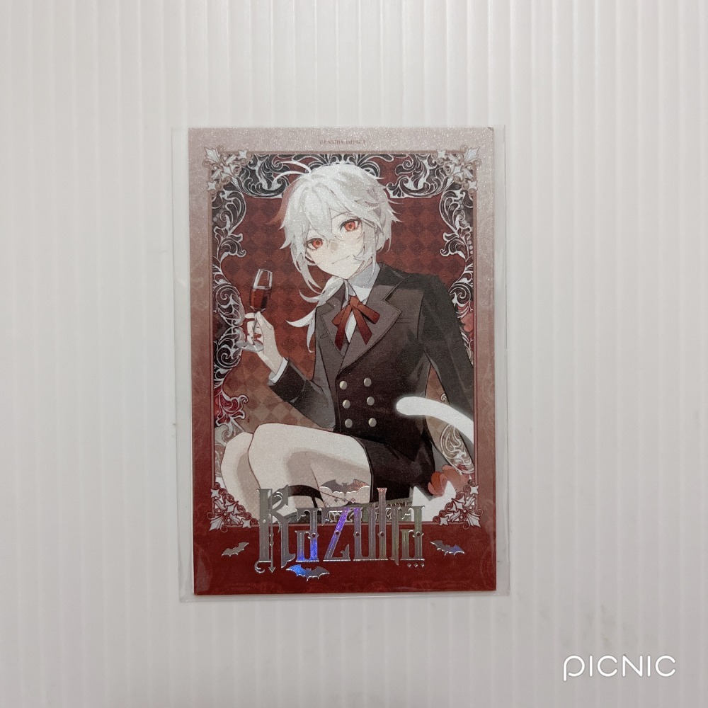 現貨🎐風精靈🎐原神同人｜楓原萬葉 稻妻 拍立得 明信片 透卡 票根 紙夾相卡 方卡 鐳射票 原神周邊 原神週邊-規格圖1