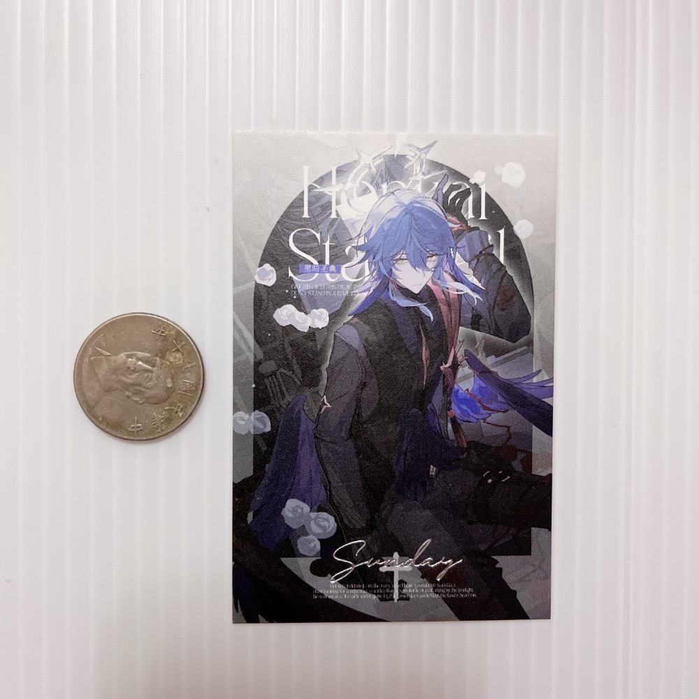 現貨🎐風精靈🎐崩鐵同人｜崩壞星穹鐵道 星期日 砂金 刃 景元 丹恆 拍立得 徽章 鐳射票 普麻 崩鐵周邊 崩鐵週邊-規格圖3