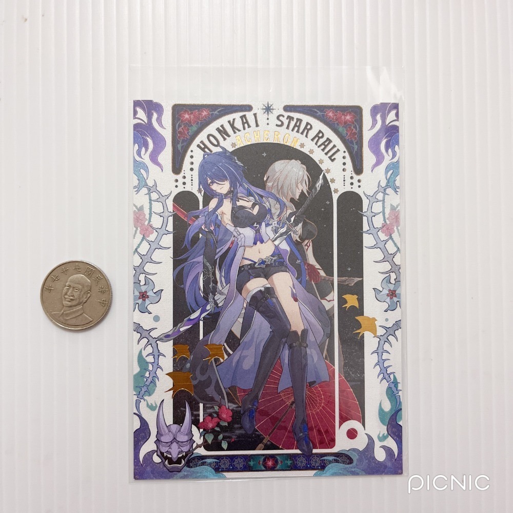 現貨🎐風精靈🎐崩鐵同人｜崩壞星穹鐵道 知更鳥 卡芙卡 花火 流螢 鏡流 黃泉 拍立得 徽章 崩鐵周邊 崩鐵週邊-規格圖1