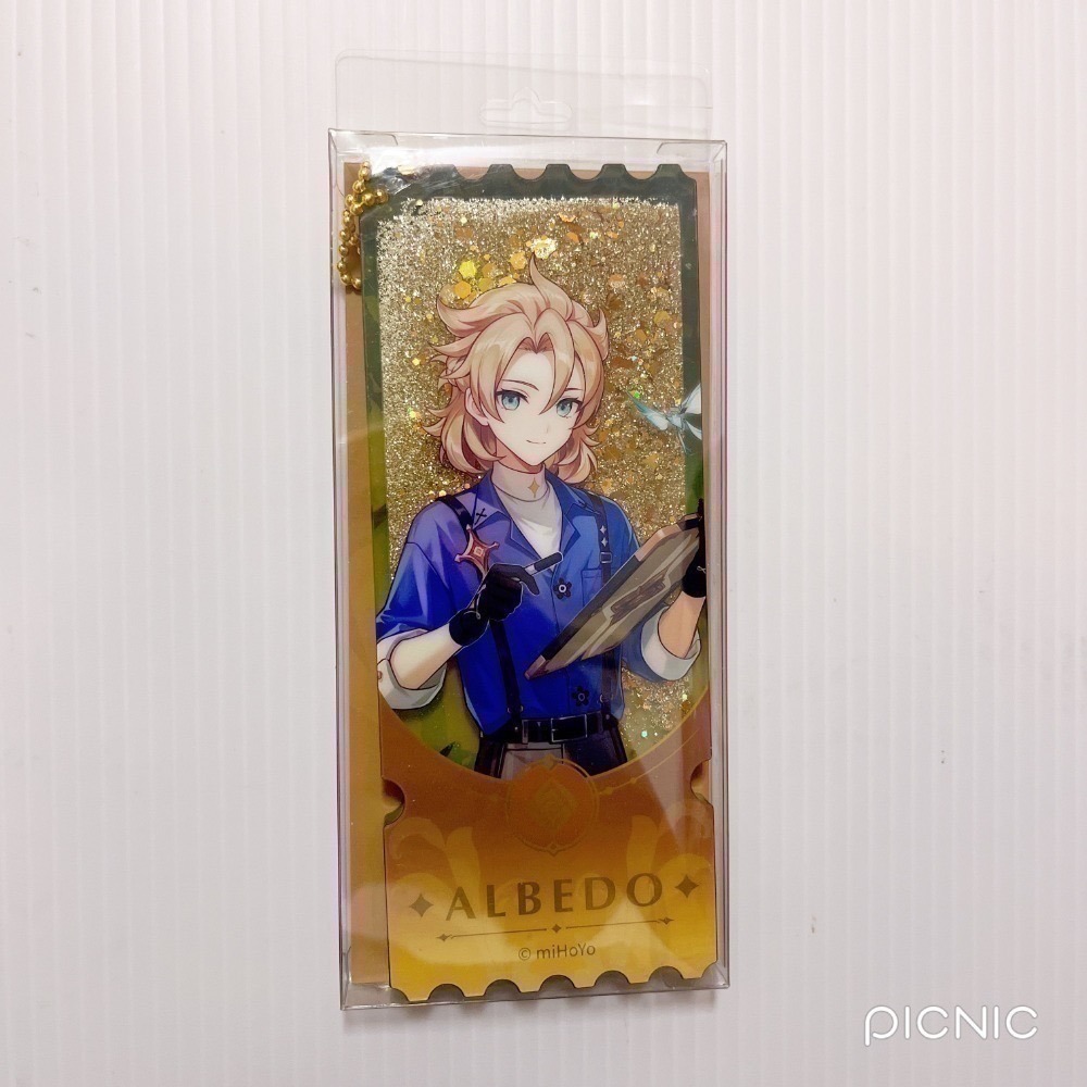 阿貝多 流沙壓克力鐳射票 森林奇旅(九木官店已下架)