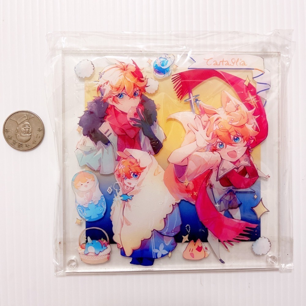 現貨🎐風精靈🎐原神同人｜普麻 流麻 麻將 普通麻將 流沙麻將 原神普麻 原神流麻 壓克力 原神周邊 原神週邊-規格圖1