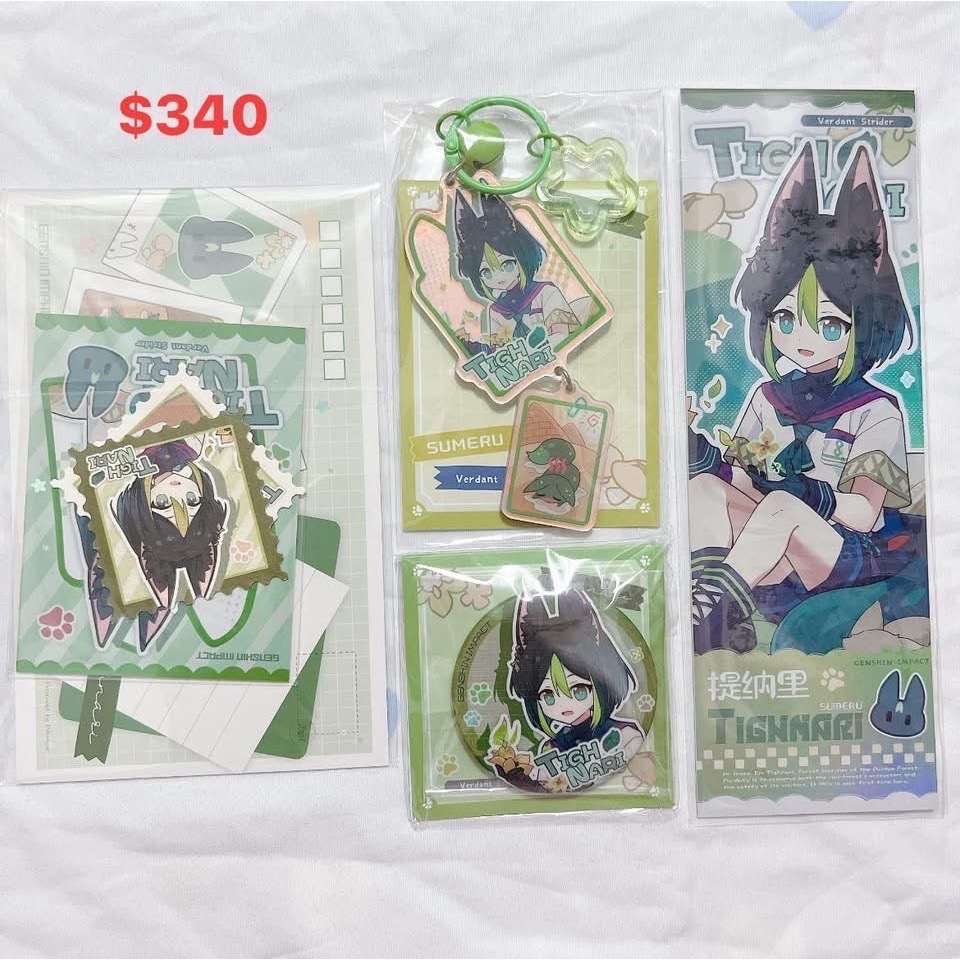 現貨🎐風精靈🎐原神同人｜小不點系列 魈 提納里 溫迪 賽諾 阿蕾奇諾 僕人 原神周邊 原神週邊-規格圖1