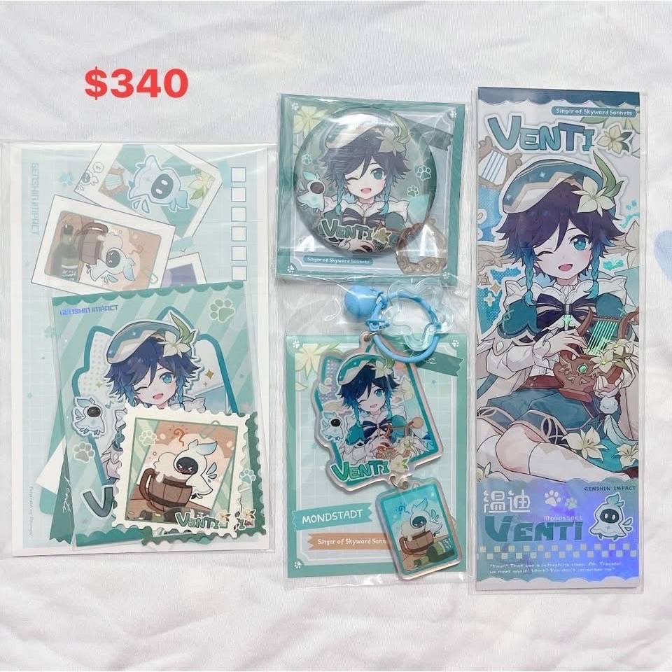 現貨🎐風精靈🎐原神同人｜小不點系列 魈 提納里 溫迪 賽諾 阿蕾奇諾 僕人 原神周邊 原神週邊-規格圖1