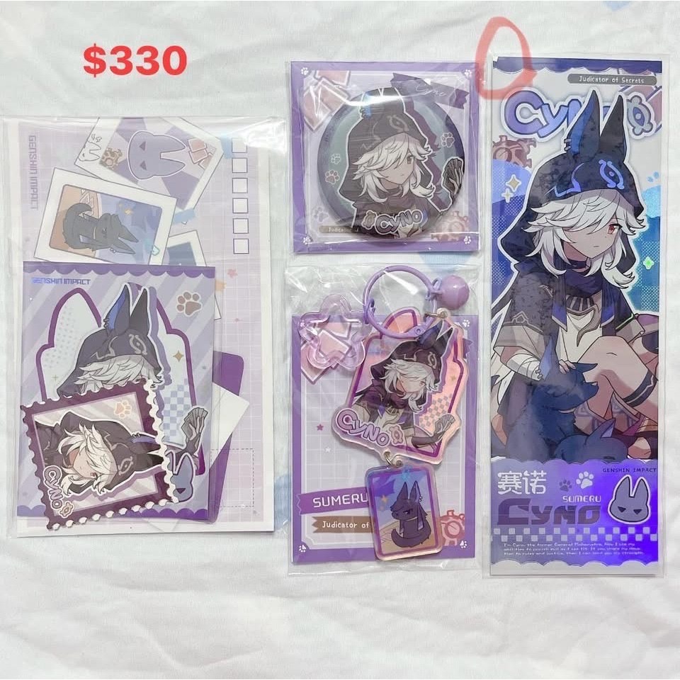 現貨🎐風精靈🎐原神同人｜小不點系列 魈 提納里 溫迪 賽諾 阿蕾奇諾 僕人 原神周邊 原神週邊-規格圖1