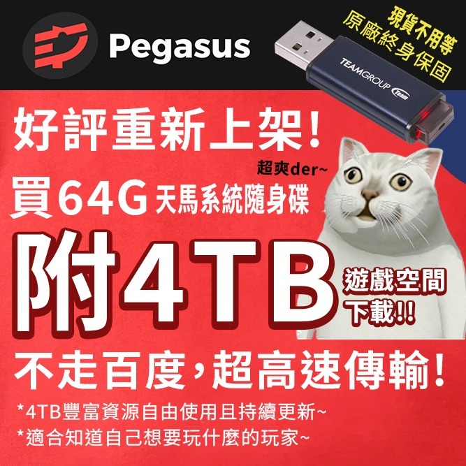 超省錢！！4TB 最新2025天馬G模擬器 適合知道自己想要玩什麼的玩家 現貨不用等，今天下單明天寄出 PC和安卓可用-規格圖9