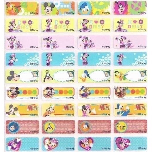 卡通姓名貼 1（100張$35）-細節圖2