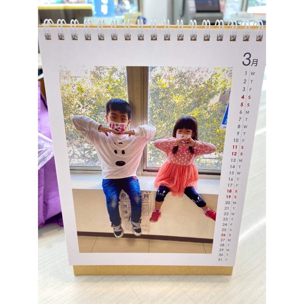2026年 客製化桌曆 直式&橫式 （❤️9月活動中）-細節圖3