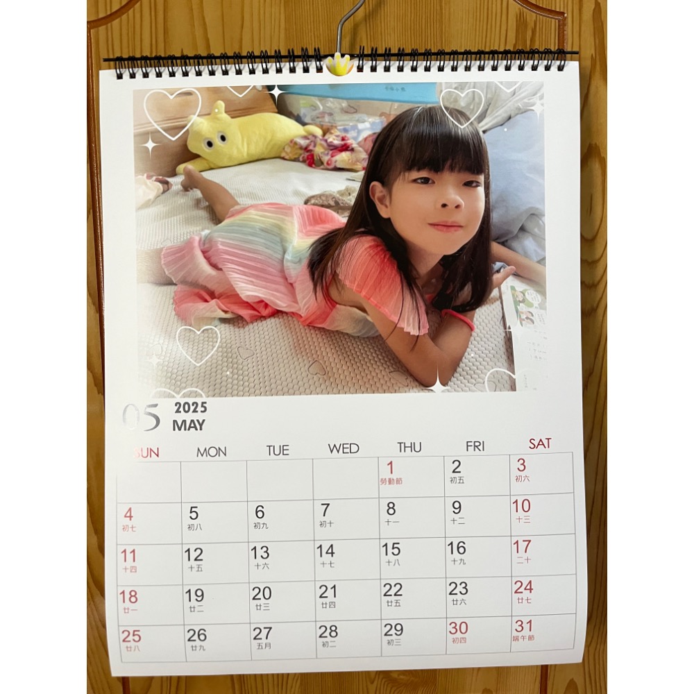 2026年 客製化掛式月曆（大尺寸/小尺寸）-細節圖4