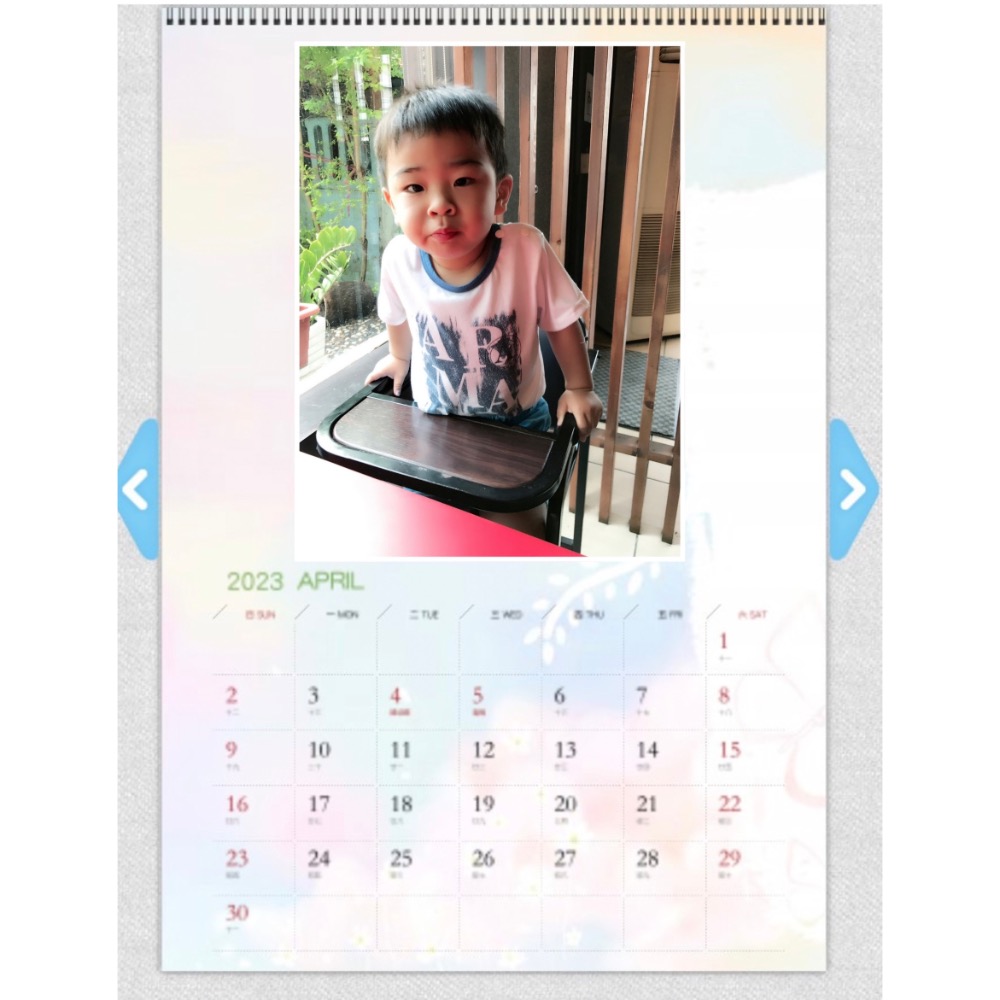 2026年 客製化掛式月曆（大尺寸/小尺寸）-細節圖6