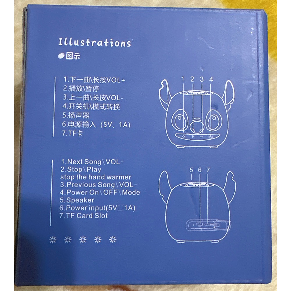 史迪奇藍芽音箱-細節圖3