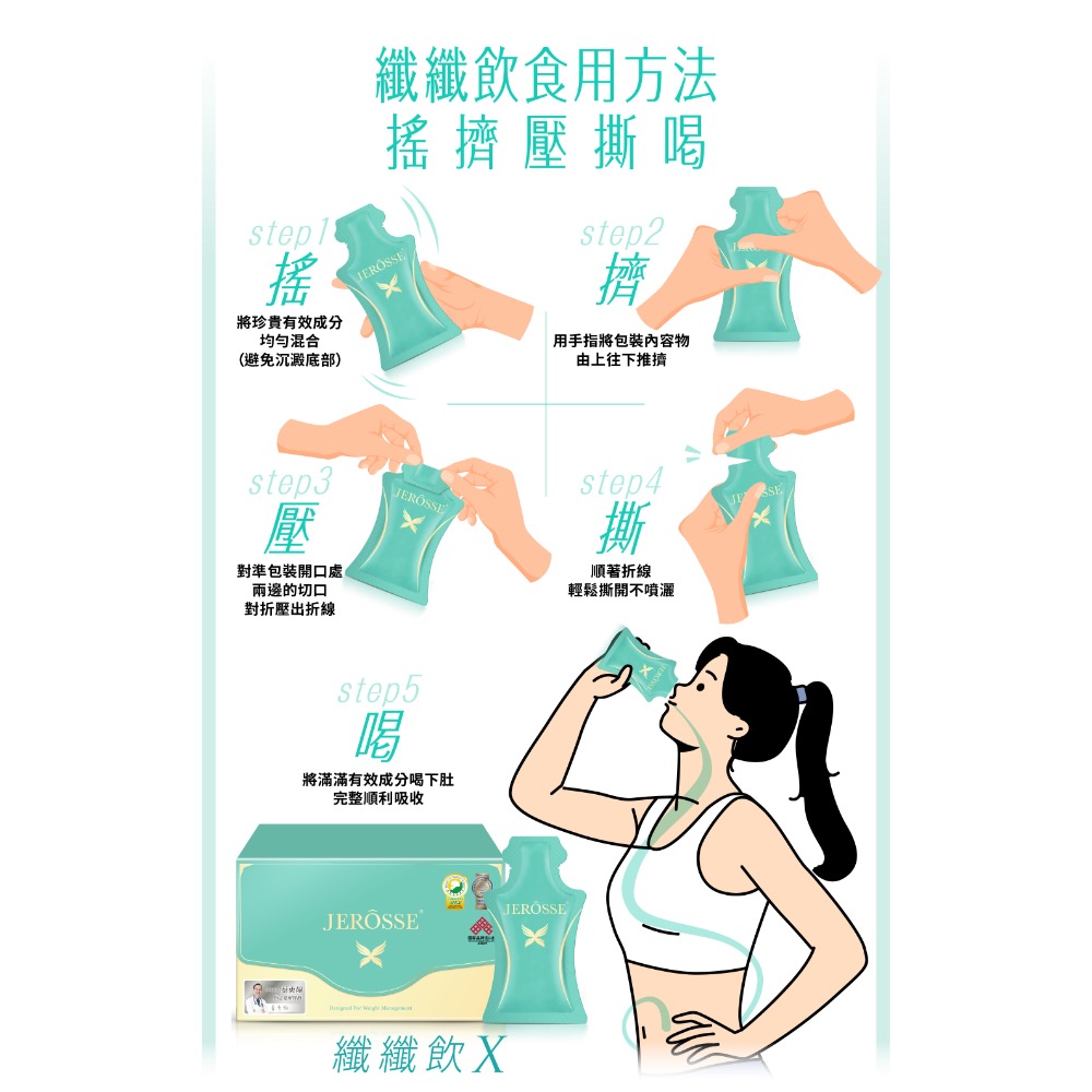 婕樂纖 織纖飲X｜VIP價（一組4盒）-細節圖4