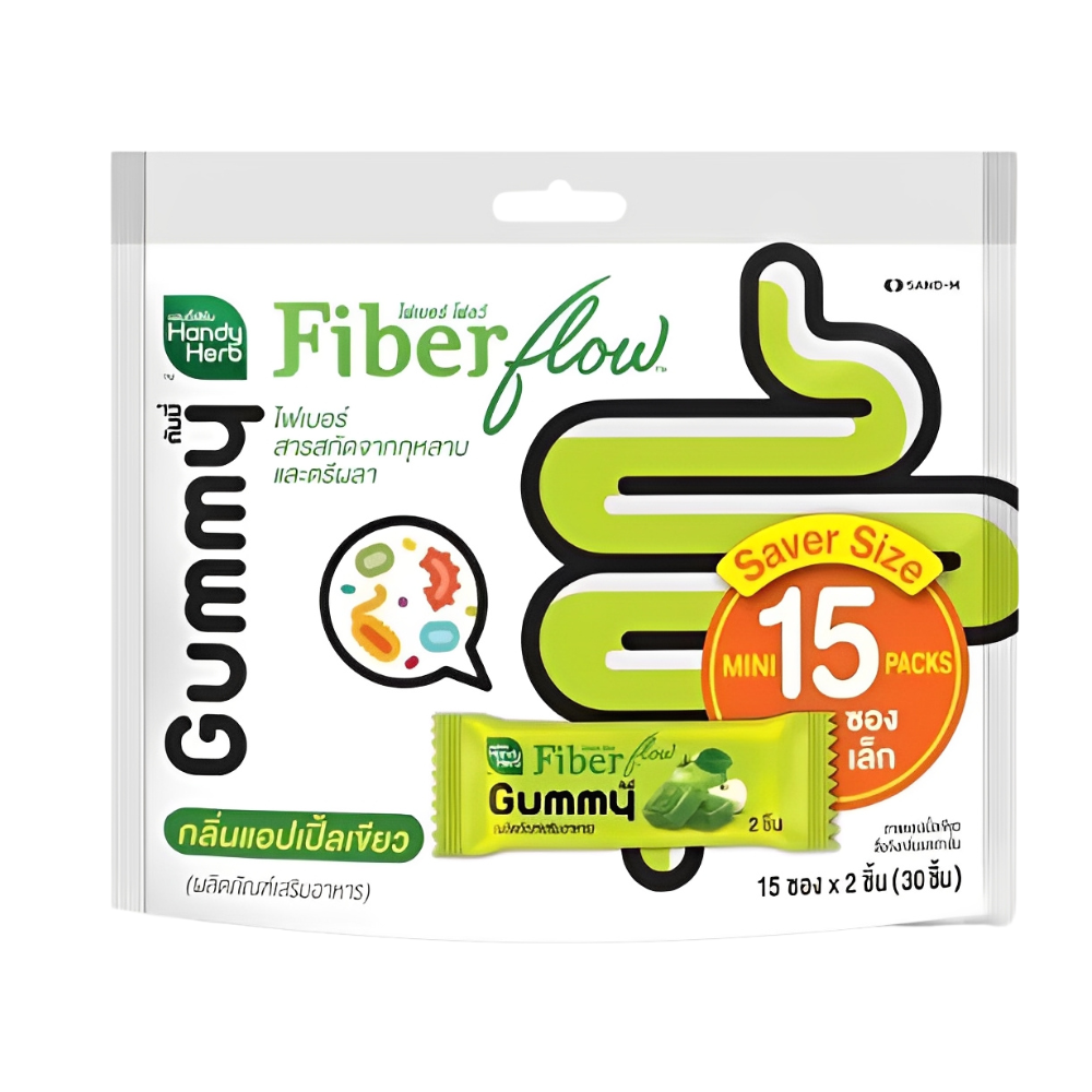 🇹🇭泰國 ✨大包裝 HandyHerb系列 Gummy果凍 💤 G’nite晚安軟糖 Fiber纖維酵素軟糖-規格圖5
