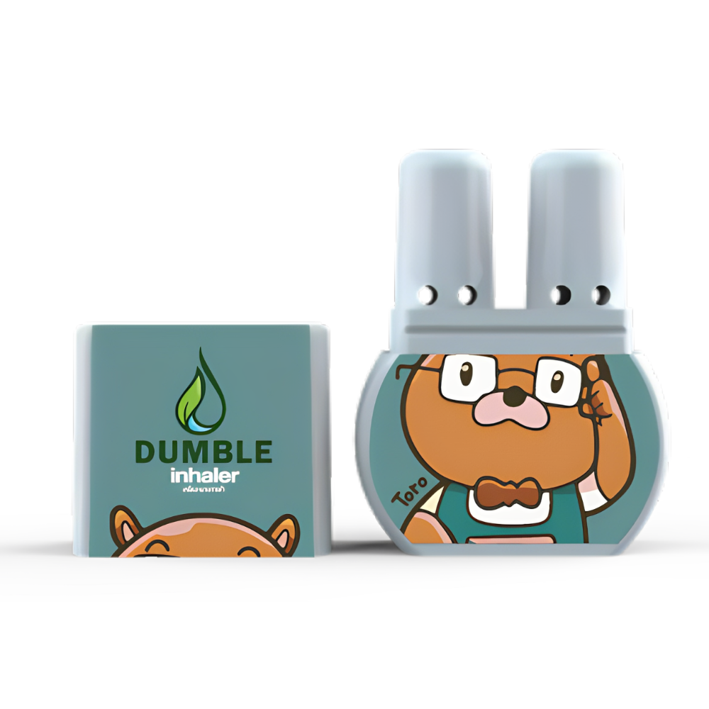 🇹🇭泰國 Dumble Inhaler 雙頭薄荷棒 可挑款式 🍃天然草本清涼 鼻通 夏日必備 提神 脖子掛繩-規格圖7