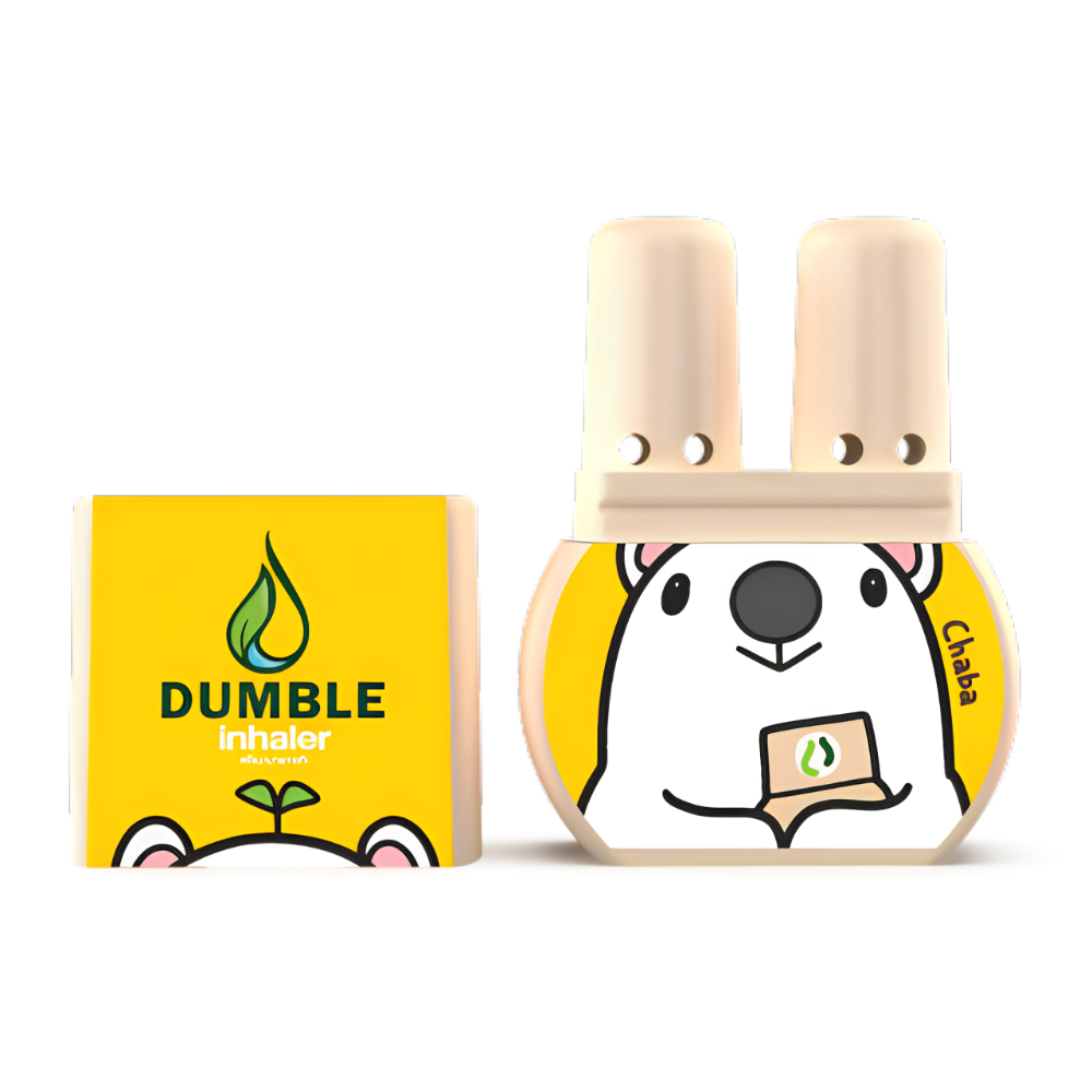 🇹🇭泰國 Dumble Inhaler 雙頭薄荷棒 可挑款式 🍃天然草本清涼 鼻通 夏日必備 提神 脖子掛繩-規格圖7