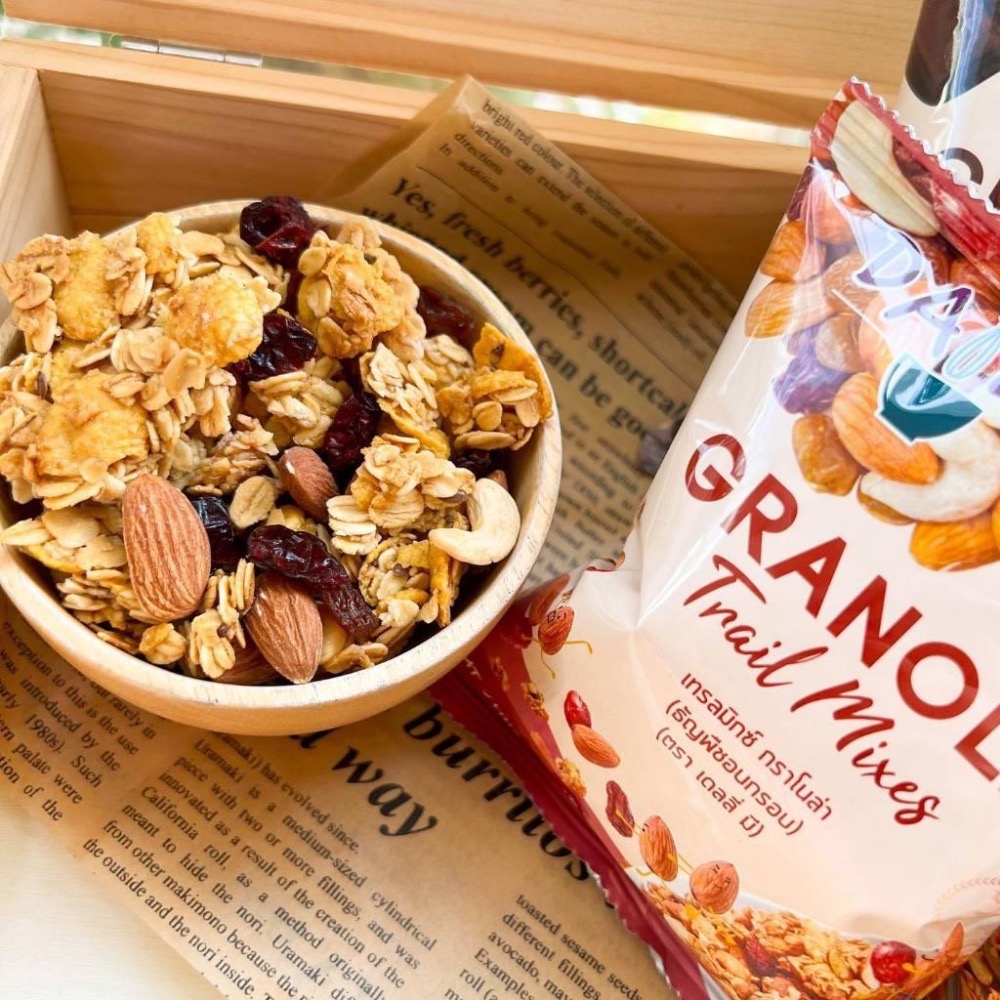 🇹🇭泰國 DAILY ME 早餐燕麥 35g 小包好攜帶 低糖 GRANOLA 低卡高纖 藜麥 燕麥脆片 穀物-細節圖5