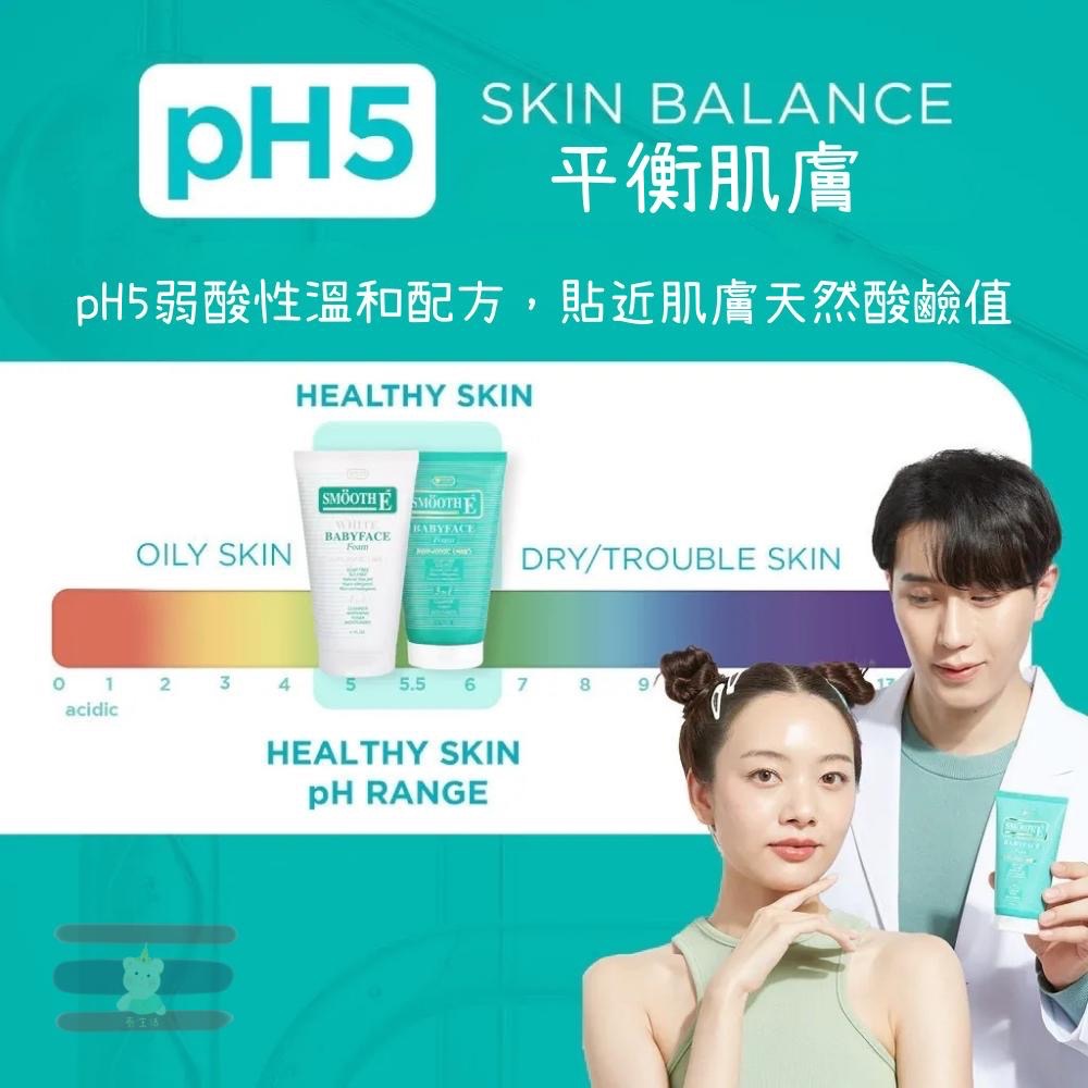 🇹🇭泰國 Smooth E面霜 洗面乳 Lingorm代言貼紙 維生素C+E 保濕霜 pH5 提亮-細節圖5