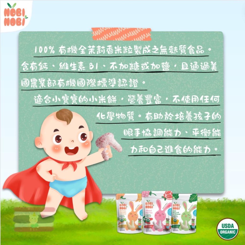 🇹🇭泰國 有機嬰兒米餅(8M+) 15g-細節圖6