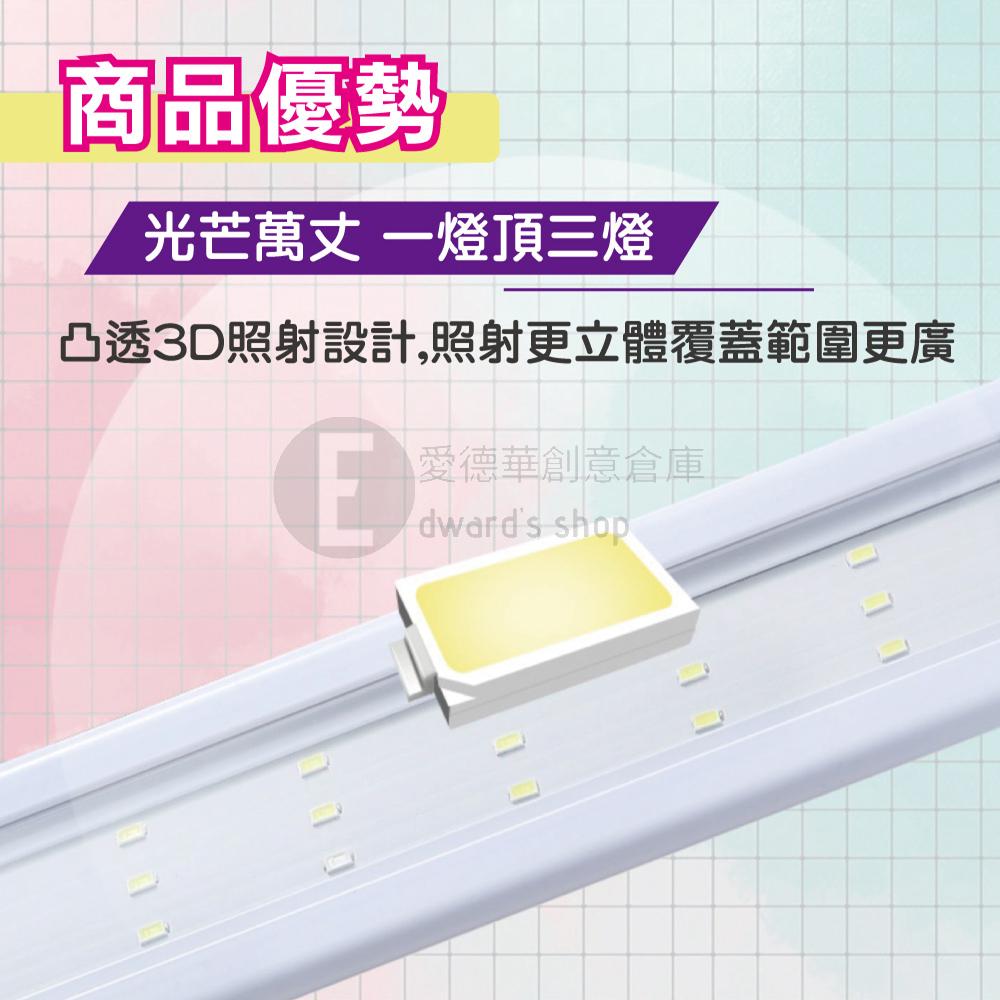 【台中現貨折價券】水草燈 水族燈 魚缸燈 魚缸led燈 魚缸夾燈 魚燈 水族夾燈 led 水族燈 水族燈2尺 水族燈具-細節圖4