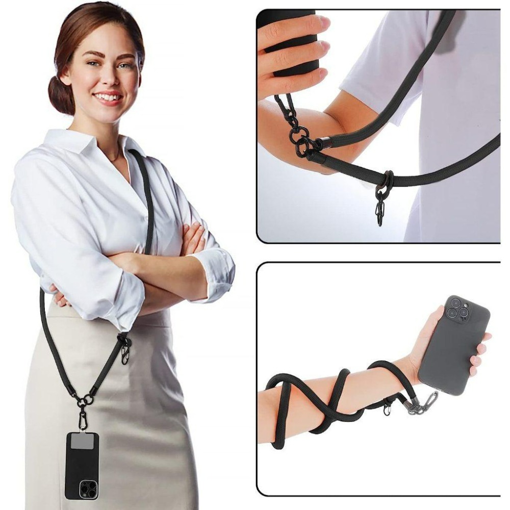 【現貨30天鑑賞】手機背帶掛繩 手機掛繩 手機掛繩斜背 手機背繩 相機背帶 韓國手機掛繩-細節圖2