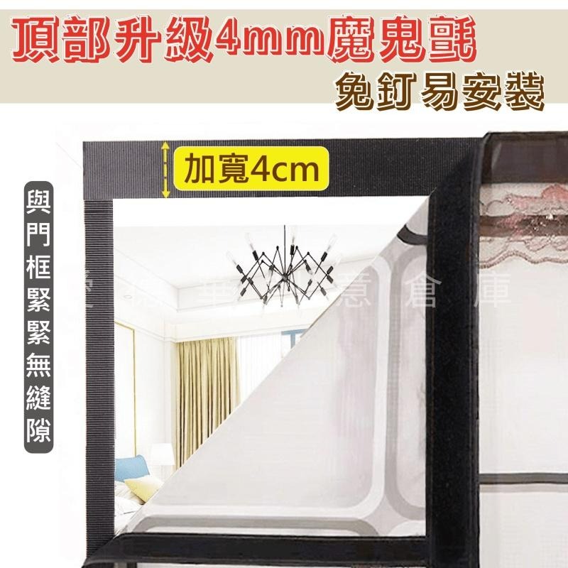 【現貨全面92折】空調門簾 門簾 冷氣門簾 寬90 高210 冷氣簾 空調簾 防空調門簾 磁吸門簾 防蚊門簾-細節圖7