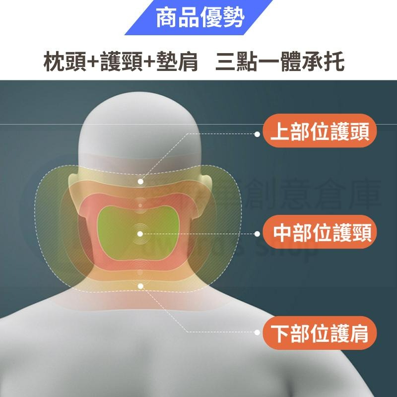 【不舒服全退！】汽車頭枕 枕頭 汽車靠枕 頭枕+腰靠(時尚黑) 車用頭枕 車用頸枕 車用枕頭 車用靠枕 汽車腰靠-細節圖4