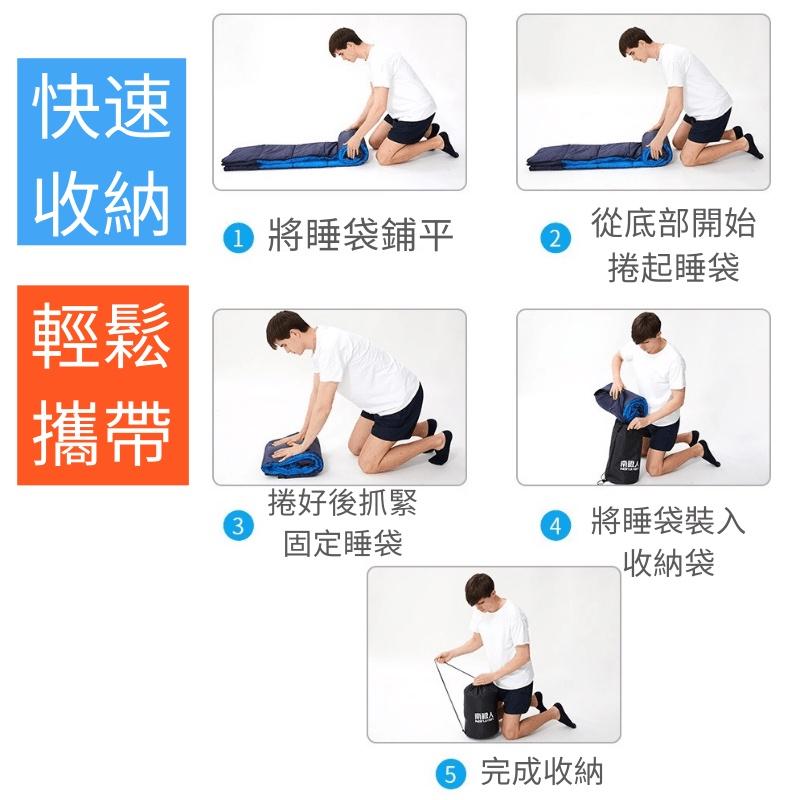 【台中現貨現折】睡袋 露營 保暖睡袋 藍色 綠色 信封睡袋 輕量睡袋 兒童睡袋 輕便睡袋 露營睡袋 登山睡袋-細節圖6