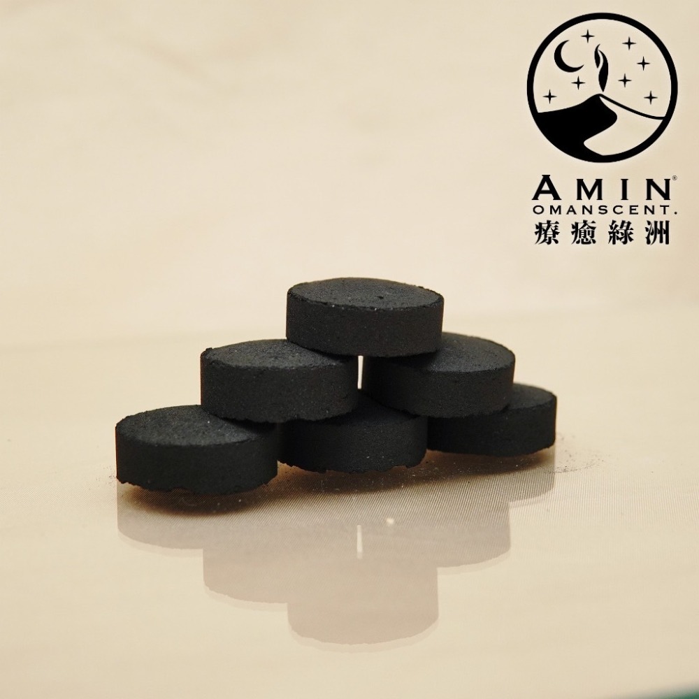 【療癒綠洲®】綠洲無煙炭餅(一組10顆、薰香火種)-細節圖3