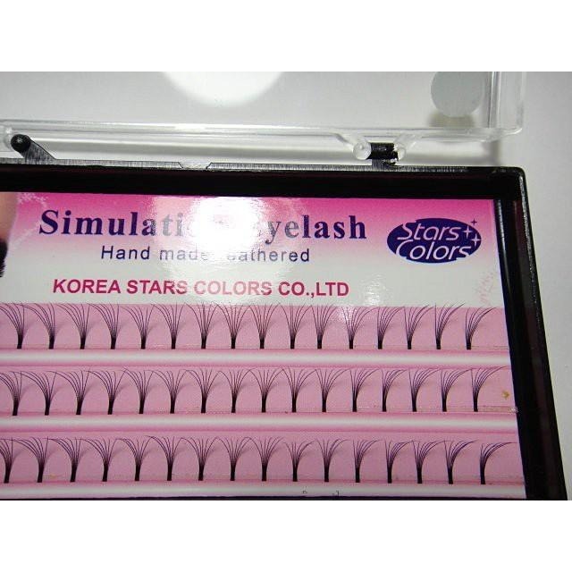 美材系：植睫毛 / 種睫毛 / 嫁接睫毛假睫毛3排式單株 6根-細節圖2