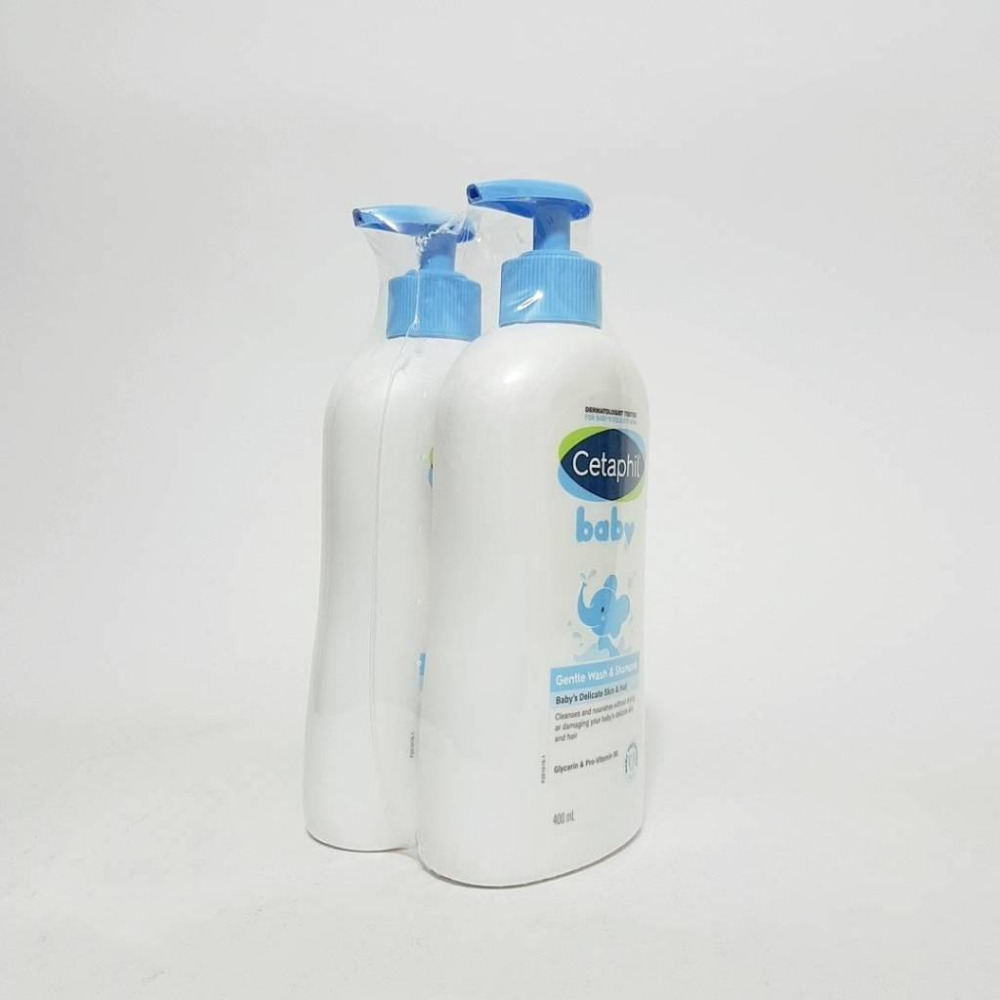Cetaphil 舒特膚baby溫和洗髮沐浴乳400ml  x2瓶入 ☆ 促銷組合-細節圖2