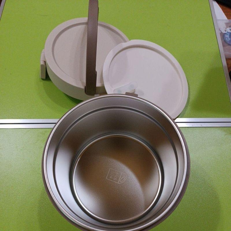 鍋寶 不銹鋼雙層手提餐盒1.2L-細節圖3