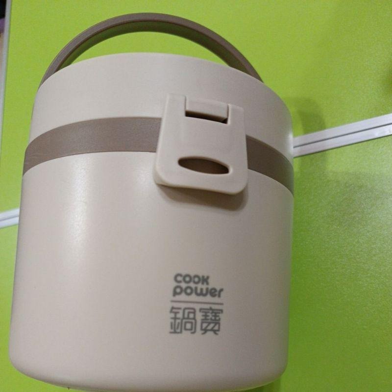 鍋寶 不銹鋼雙層手提餐盒1.2L-細節圖4