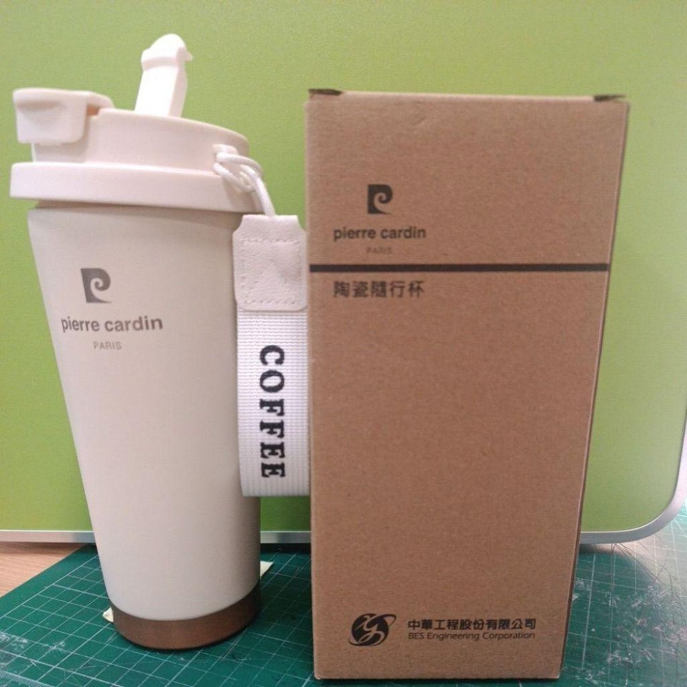 不鏽鋼保溫杯420ml/陶瓷保溫杯500ml（有黑白2色） 隨行杯 環保杯-細節圖3