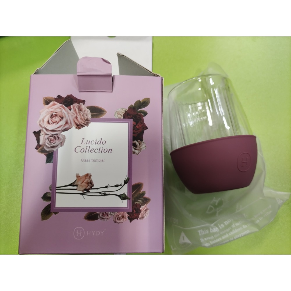 美國HYDY雙層玻璃蛋型杯240ml(底部食品級矽膠保護套）-細節圖2
