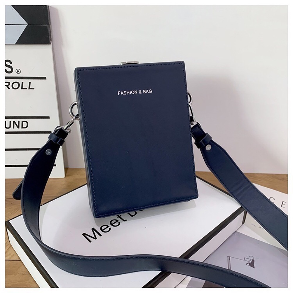 【愛戀花草】時尚復古硬箱包 (男女適用、時尚包、斜背包、A004)-細節圖2