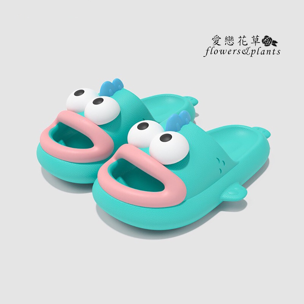 【愛戀花草】泡泡魚厚底拖 (男女同款、材質柔軟舒適、厚底可愛外型、C002)-細節圖4