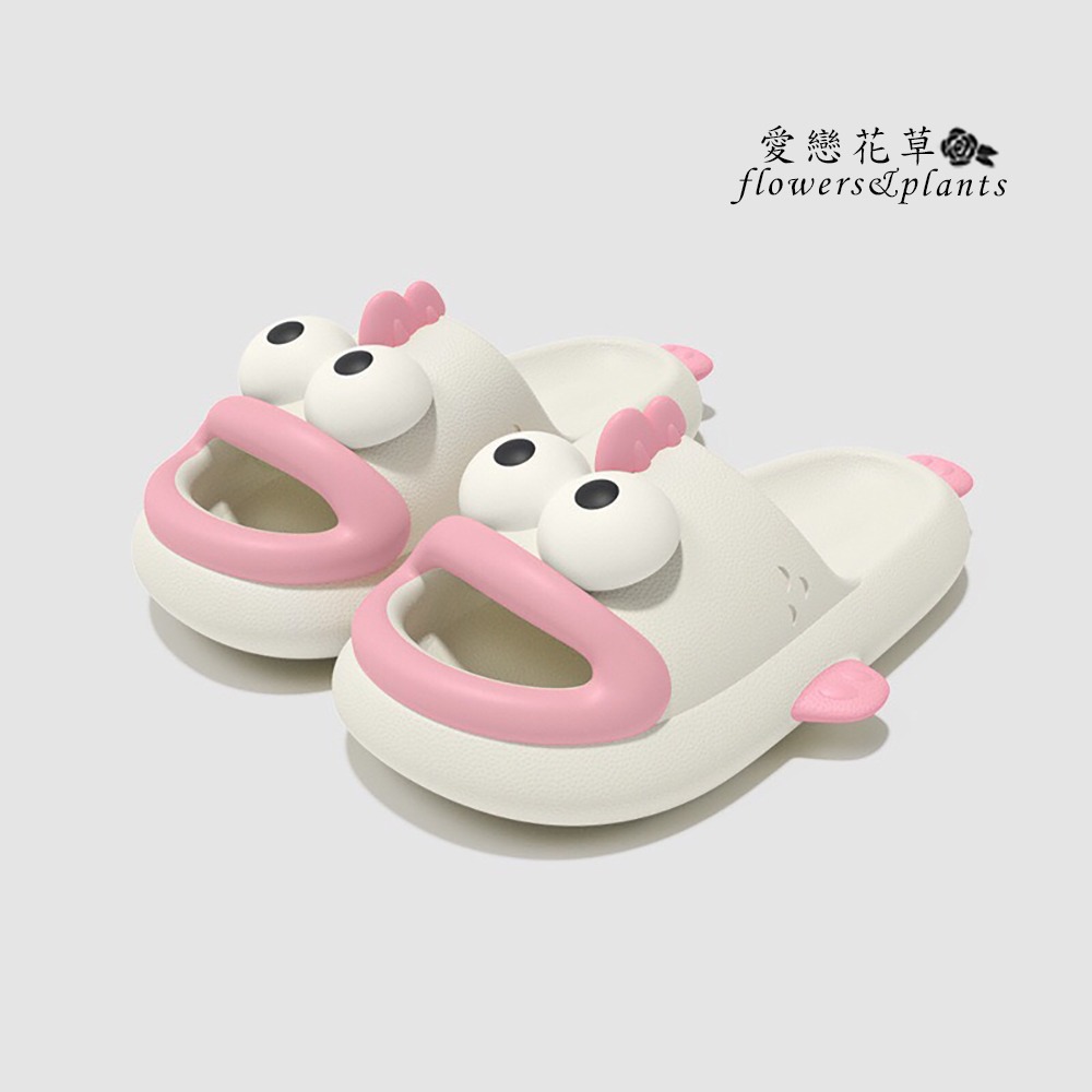 【愛戀花草】泡泡魚厚底拖 (男女同款、材質柔軟舒適、厚底可愛外型、C002)-細節圖5