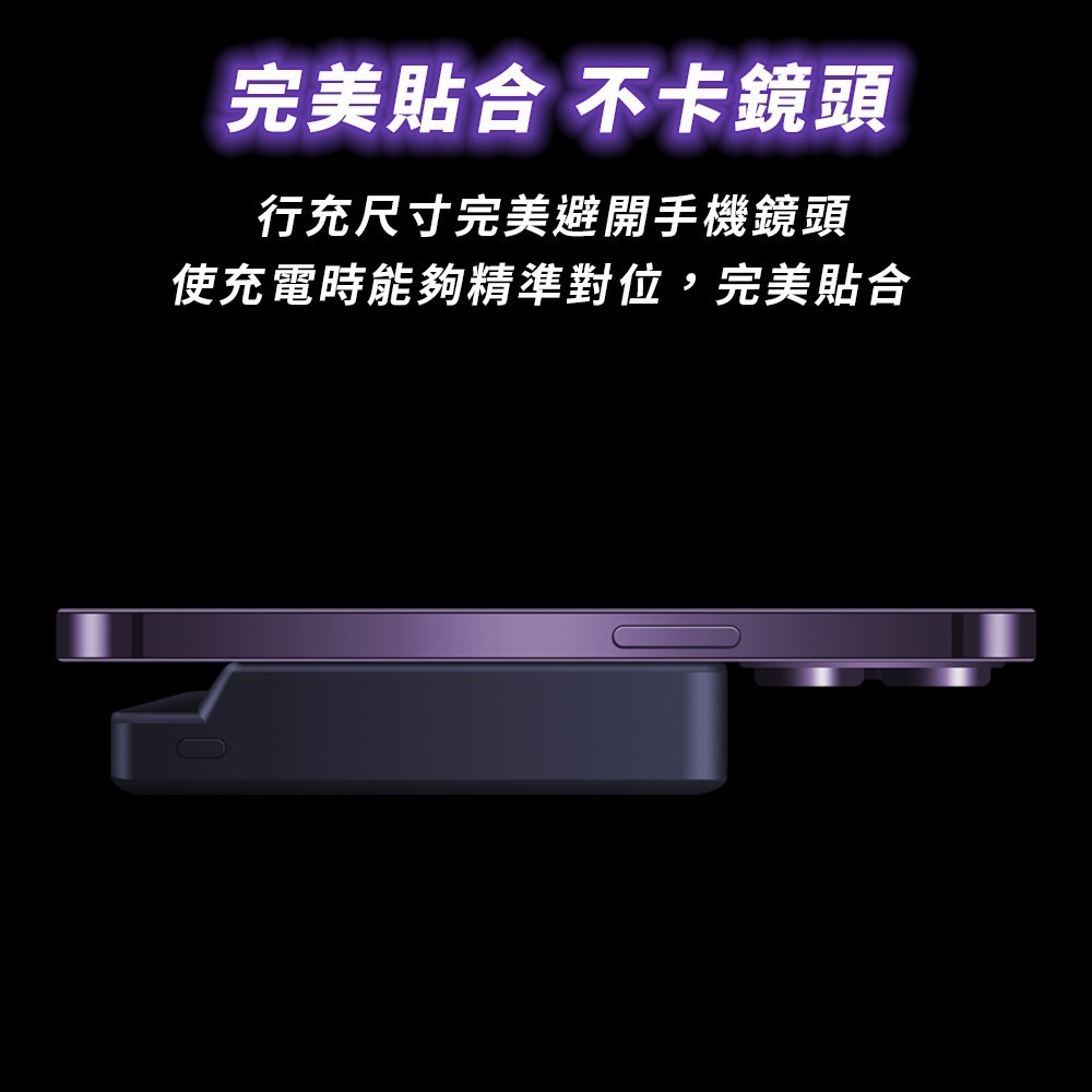 IDEAMON 怪獸選物 Magsafe 磁吸行動電源 5000 mAh 黑白兩色可選 支援IPhone 17-細節圖8