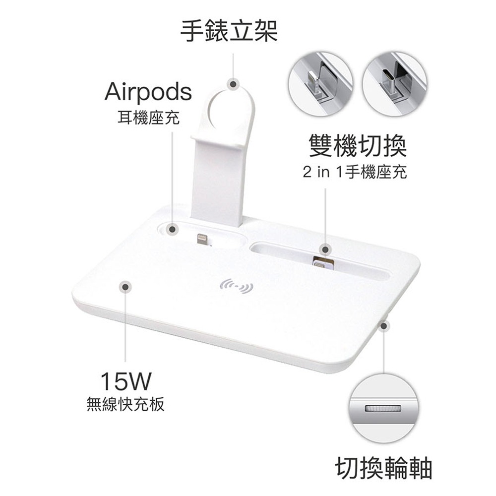 IDEAMON 怪獸選物 4 in 1 極速充電座-細節圖6