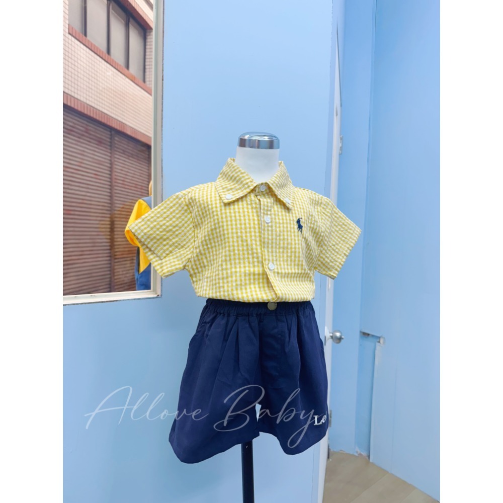 黃色格子襯衫-細節圖2