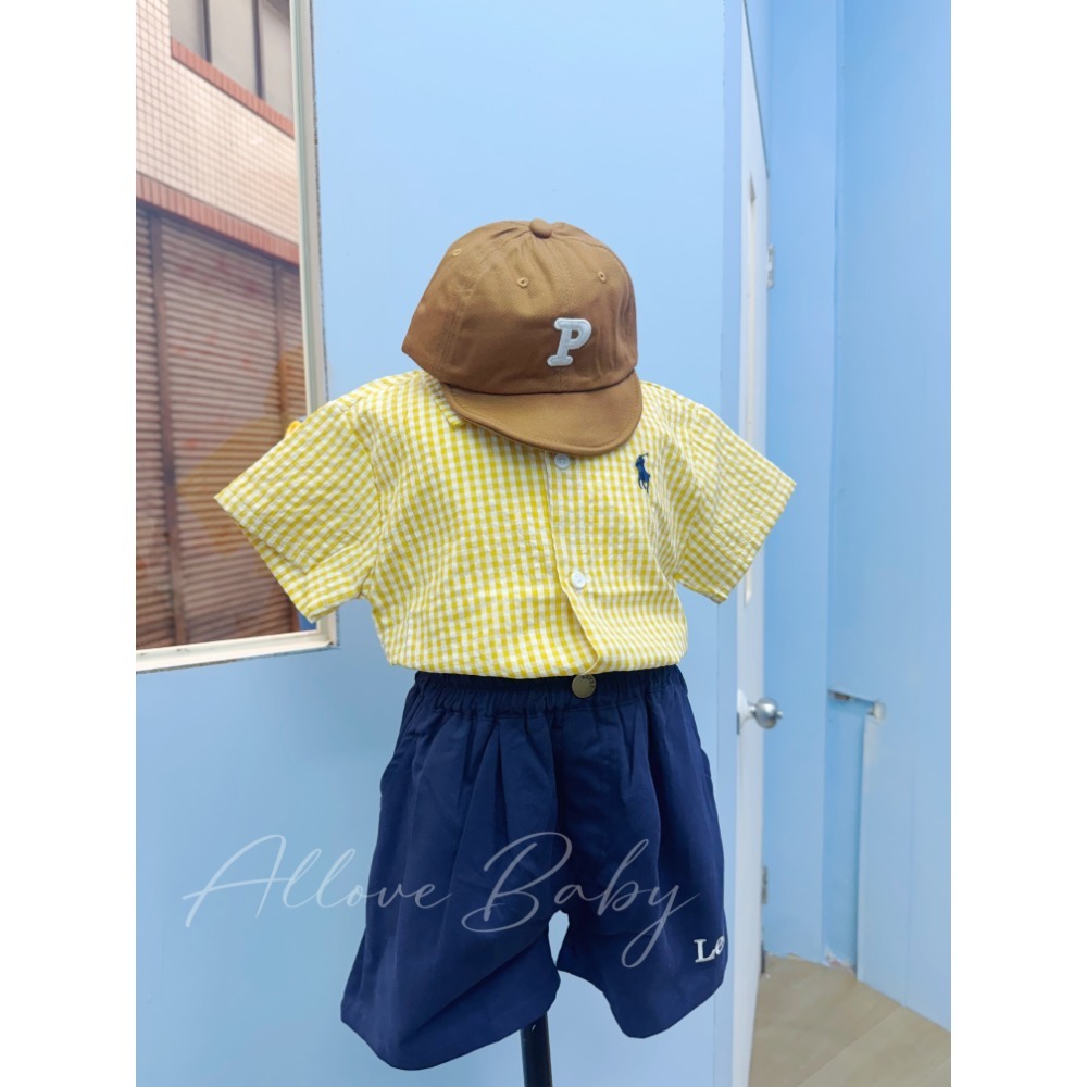 黃色格子襯衫-細節圖4